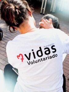 La fundación 7 vidas realiza actividades de voluntariado